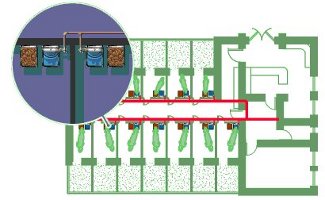 Nelson Stainless Steel Feeding Pan Mounting Diagram